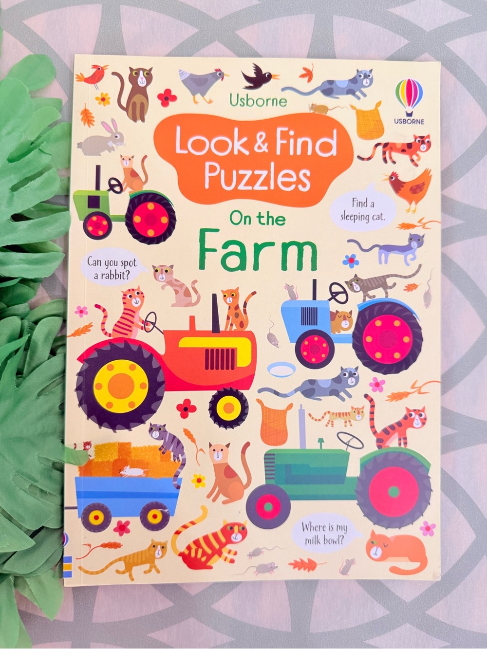 10/$25 • Usborne Look & Find Puzzles On The Farm
